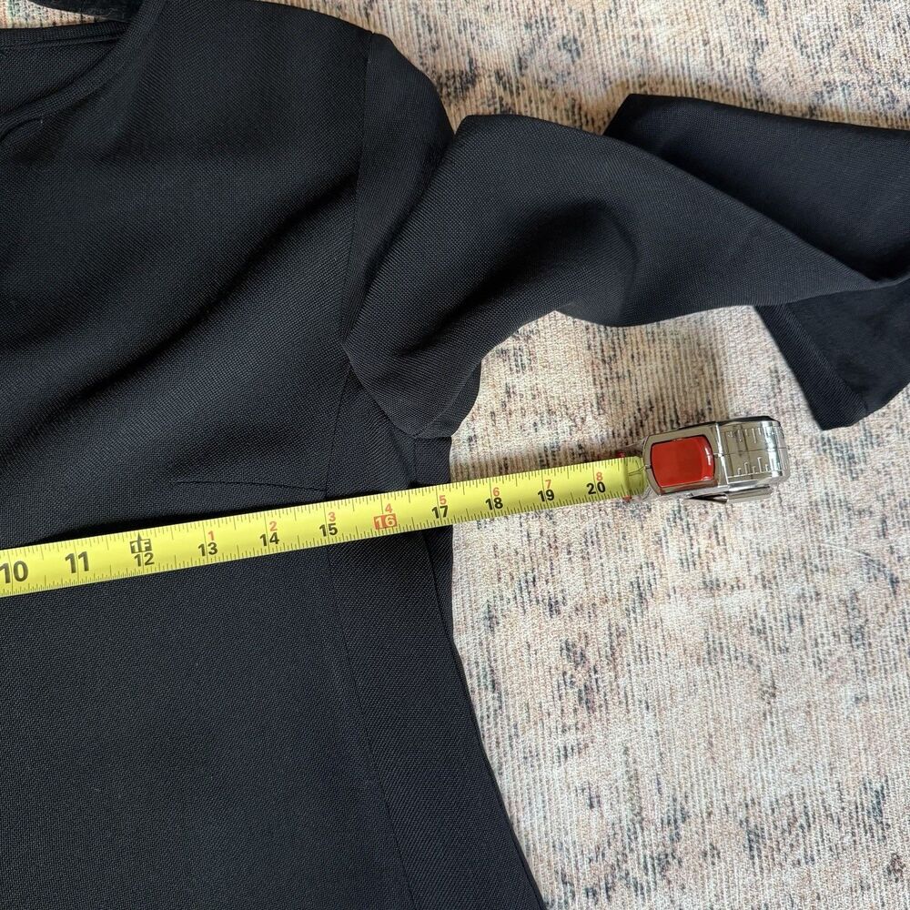 Vintage Gucci by Tom Ford Black Tunic Dress Womens Size 40 - Picture 7 of 16